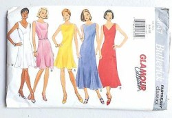4047 EZ CLOSE FIT FLARE SLEEVELESS DRESS LENGTHS PATTERN 6-10